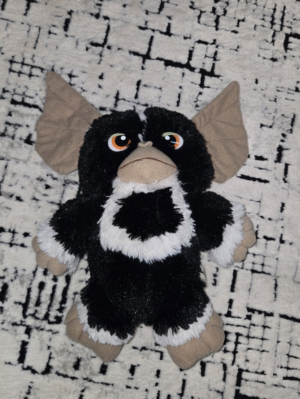 Gremlins Mohawk black and white Mogwai plush toy